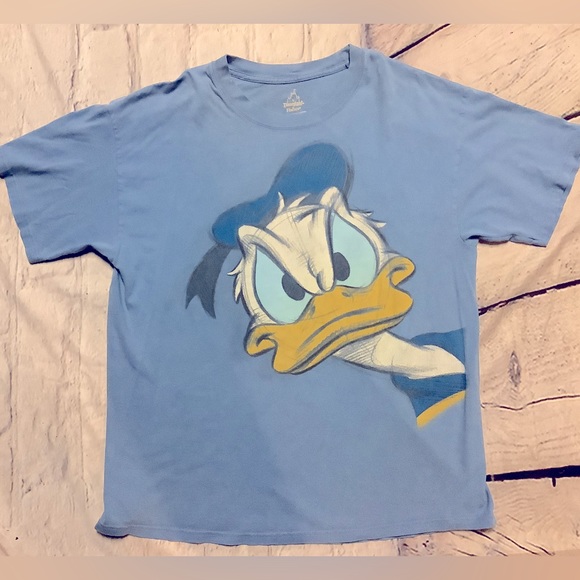disney hanes | Shirts | Disney Donald Duck Shirt Front And Back | Poshmark